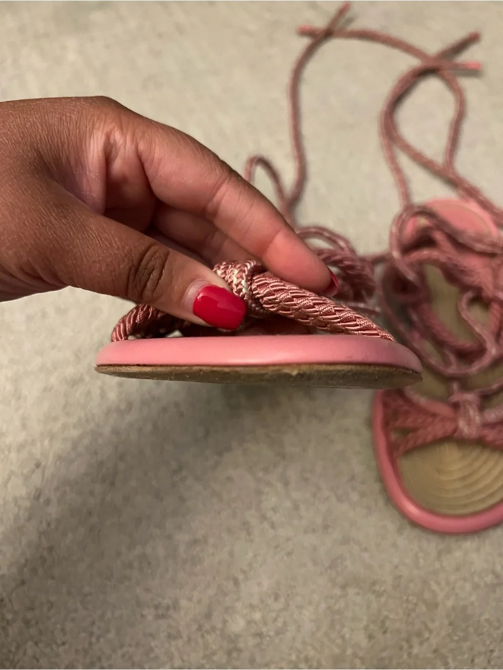 Louis Vuitton Maia Espadrille Sandals